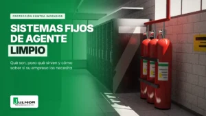 Sistema fijo de agente limpio en un cuarto de servidores – Julmor